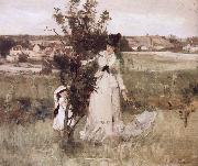 Berthe Morisot Hide and seek oil on canvas